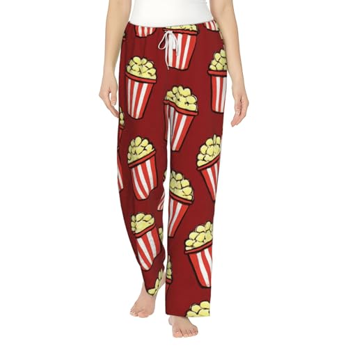 Pantalon de pyjama en polaire pour soirée cocooning hivernale femme