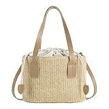 Travel-Friendly Essential: Lightweight with a comfy strap, this straw purse is perfect for beach days, travel adventures, weekend getaways, or your daily commute. Enjoy easy, hands-free carrying while adding a laid-back, stylish vibe to .