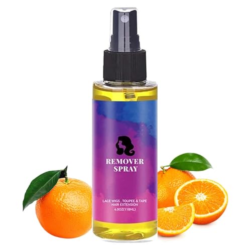 Tape Remover Hair Extension Tape Extension Remover Hair Extensions Removers Effective Solution for Hairs Systems & Lace Front Wigs 118ml