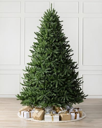 Image of Balsam Hill 6 ft Unlit Classic Blue Spruce - Artificial Christmas Tree with Premium Stand for Indoor Holiday Decorating