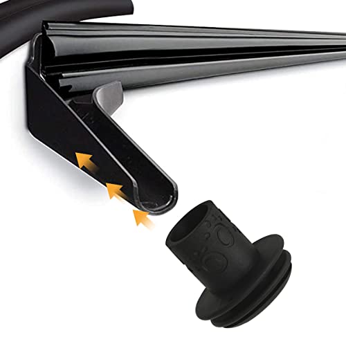Lithesomer Rv/Camper Cover Protector, Rain Gutter Spout Cover System, Keeps The Gutter Spout Ends From Ripping Rv/Camper Cover-Black #TOP1