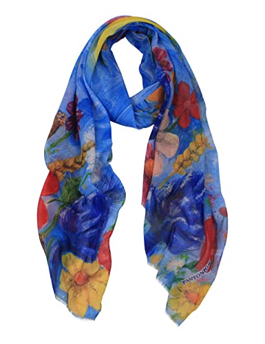 PANTONIGHT Scarf for Women Lightweight Print Fashion for Spring Fall Winter Scarves Shawl Wrap…
