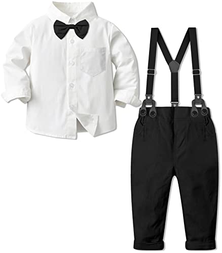 Image of SANGTREE Baby Boy Gentleman Long Sleeves Suit Sets with Pocket