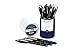 Papa Richi LUXURY Oil Pens UNIWRITE (Pack of 12) with Kernel 1.0mm – Premium Quality & Easy Writing - Original (Blue) Ink or Black Ink - Business Gift Pens - 30 Day Warranty (12 UniWrite 1.0, Blue)