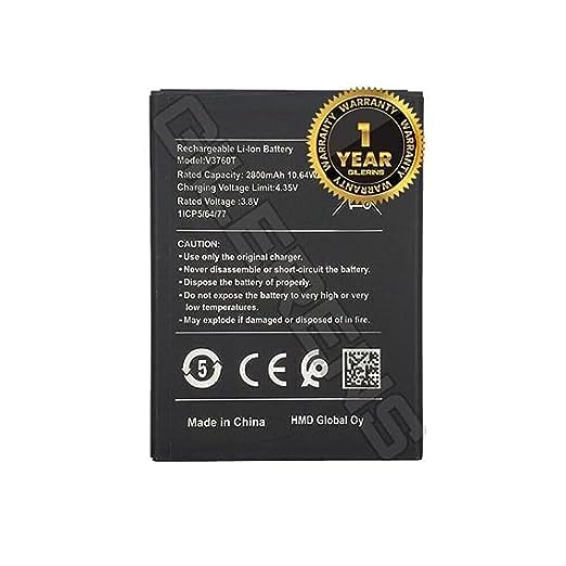 Image of Original V3760T Battery for Nokia C2 Battery with 1 Year Warranty****(P24)