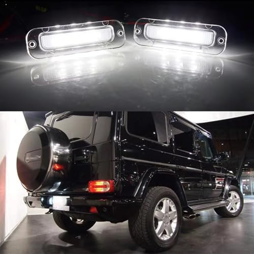 Luces de matrícula para Benz G55 AMG 2003-2011 conjunto de iluminación trasera 5
