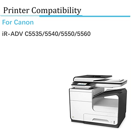 Cartucho de toner NPG-71 GPR-55 C-EXV51 compatível para Canon IR-ADV C5535/5540/5550/5560 4 Pack(BCM