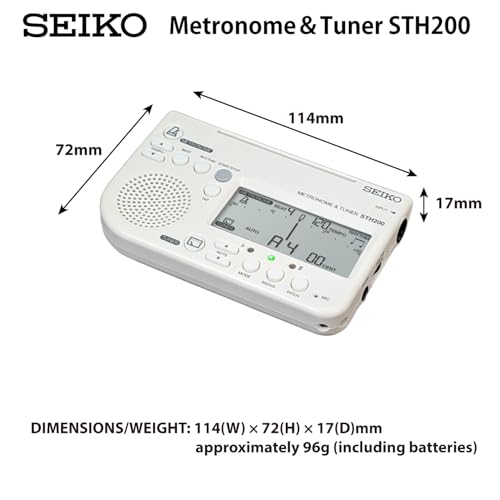 セイコー メトロノーム&チューナー STH200 ピックアップマイクセット