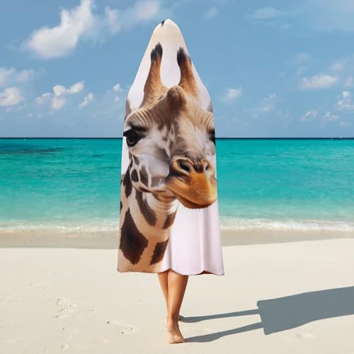 Couverture à capuche girafe mignonne, l'idée cadeau parfaite pour le canapé - 6