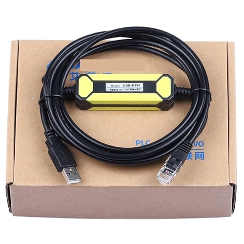 KLAWKKNI USB ETH para S7 200 Smart S7 1200/1500 Series Cable de programación Puerto USB Convertir Ethernet