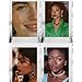 Fazit Makeup Patches - Gold - Face Glitter Makeup Speckles - Glow Up Makeup Patches - Face Glitter Speckles Patches - Cute Glitter Makeup Accessories for Women - Cosmetic Glitter for Face - 6 Count