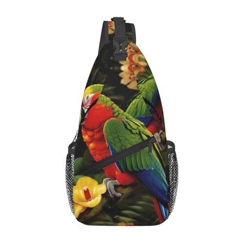 Bolso tipo bandolera cruzado para hombre negro miniatura 1