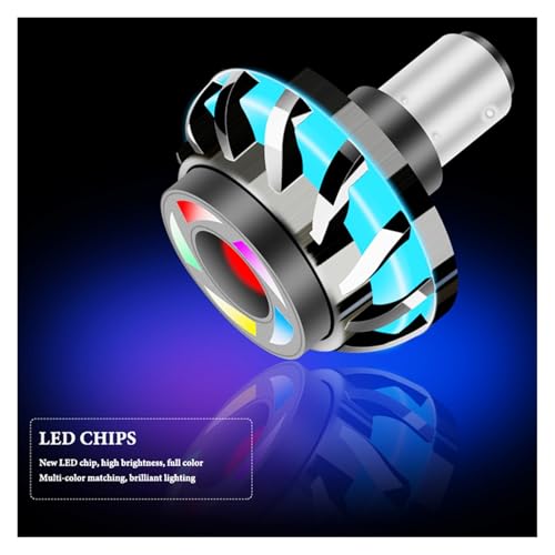 Accessoires universels pour moto avec feu stop arrière LED 1157
