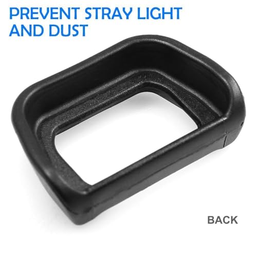 Image of MOSTOS - EP10 Eyepiece Eyecup || Camera Eyepiece Eyecup Viewfinder for Sony NEX-6 NEX-7 A6300 ILCE-6300 A6000 ILCE-6000 A6100 A7000 & Other Digital Cameras and More
