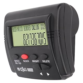 Gavigain Call Blocker for Landline Phones Telephone,Stop All Unwanted Calls, Robocalls, Scam Calls,Call Blocker with LCD Display for 4000 Groups Large Capacity, for Home Office