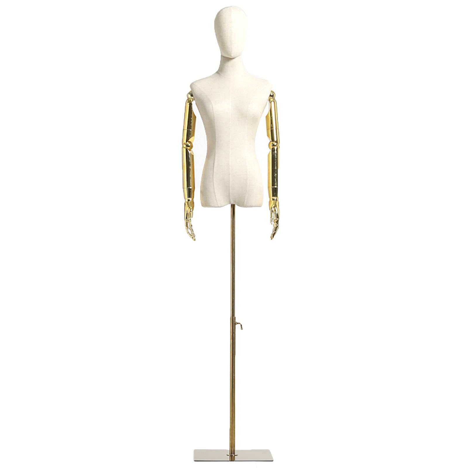 Maniquí femenino de costura para soporte de exhibición de ropa y vestido de novia en talla M