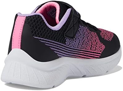 Skechers Kids Girls Microspec Max Plus-Ombre Da Sneaker, Black/Lavender, 1 Little Kid | Image 4