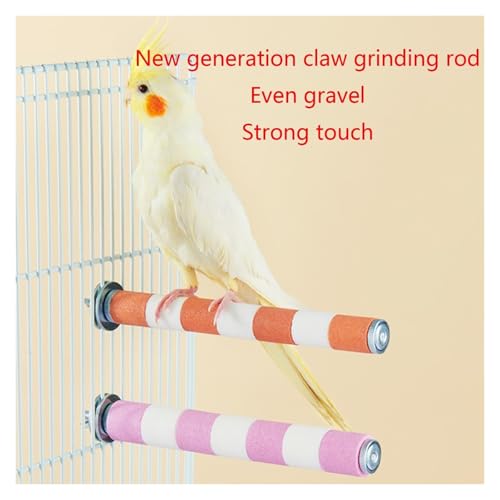 Perchoir en céramique pour petits oiseaux calopsittes conures