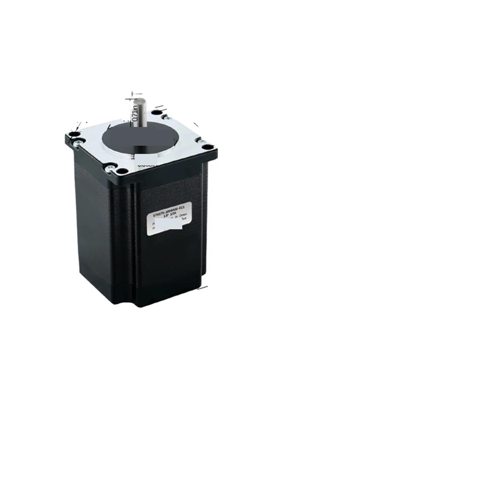 MUYTQAERG Stepper Motor 57mm nema23 3A 2Phase 1.2N 2.2Nm .5N 3Nm 4-Lead with 8mm Single Shaft(57HS76 2Nm)
