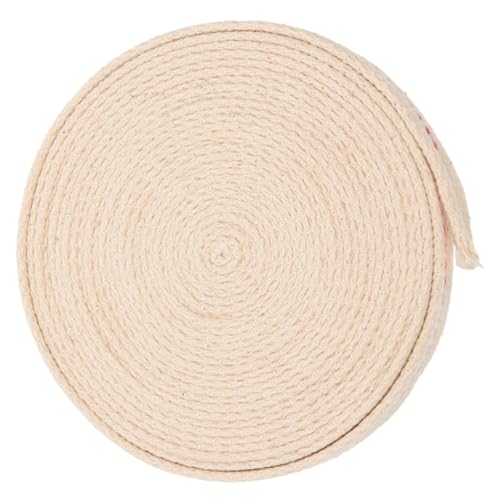 Angoily 100% Pure Cotton Lamp Wick Daily Use Cotton Wick for Oil Lamp Replaceable Portable Outdoor Indoor Easy Install