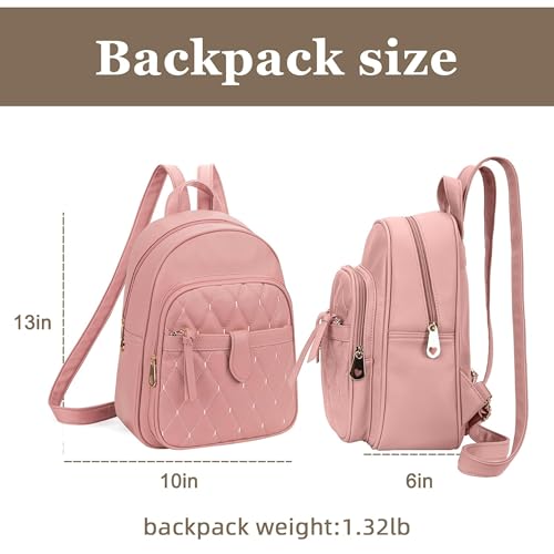 Image of Comfabie Backpack for Women | Office,Travels & Daily Use | Trendy & Casule Backpack | Stylish Vegan Leather Backpack Bags for College Girl | Shoulder Bag for office | Best Gift for Wife Sister Friend