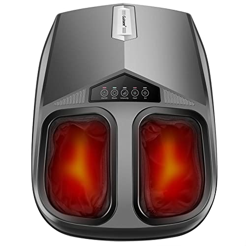 Hikole Foot Massager With Heat, Kneading, Compression, And Rolling - Shiatsu Feet Massager For Plantar Fasciitis, Neuropathy, And Pain Relief And Circulation, Foot Warmer, Gifts For Women,Man Size 11 #TOP29