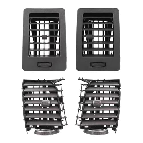 Grille d'aération Hilux SR5 2005-2015 : kit de 4 sorties d'air de tableau de bord
