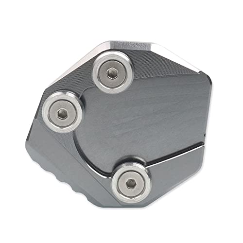 �L�b�N�X�^���h�v���[�g �ɓK������X�Y�L GSX-R125 GSX-R150 CNC �L�b�N�X�^���h �t�b�g�T�C�h�X�^���h �����p�b�h �T�|�[�g�v���[�g �g��(Titanium)