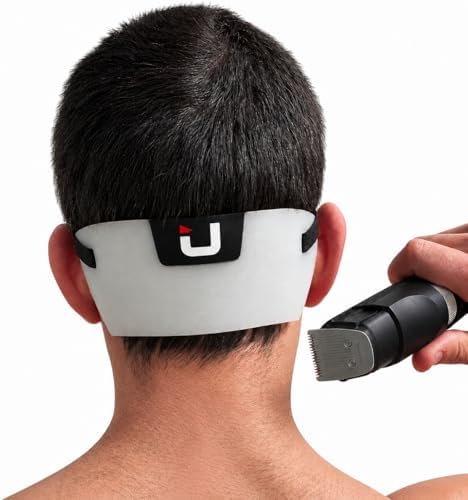 EdgUp Neckline Shaving Template for Men โ Hands-Free DIY Haircut & Fade Guide, Flexible Silicone Neckline Trimmer Stencil, Original Since 2012