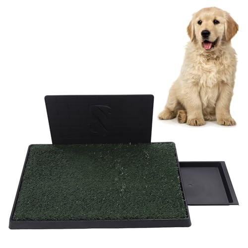 Almofada de Xixi para Grama de Cachorro, Fácil de Limpar, Almofada de Penico para Cachorro Interno,