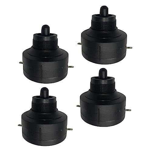 Cabilock Piezoelectric Head Adapter for Car Stereo 4pcs Car Tweeter Horn Replacement