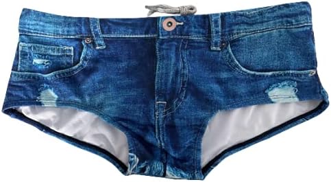 Jeados Swim Men's Briefs - Denim Looking Speedos - The Dong Sarong
