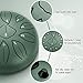 LEKATO Steel Tongue Drum, 6 Inch 11 Notes Steel Alloy Drum C Key Beginner Zen Drum Percussion for Meditation Yoga Musical Education