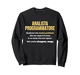 Photo Gallery analista programmatore definizione felpa Photo Gallery analista programmatore definizione felpa