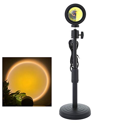 Lampe coucher de soleil à projection verticale en aluminium avec tête rotative de précision