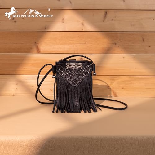Image of Montana West Small Crossbody Bags for Women Western Cell Phone Purse