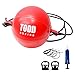 Bola de boxeo de doble cabeza Entrenamiento de boxeo Saco de boxeo inflable Ejercicio Pelota de boxeo Cuero Estirable Fácil de colgar Deportes de velocidad Combate de velocidad Respuesta de agilidad