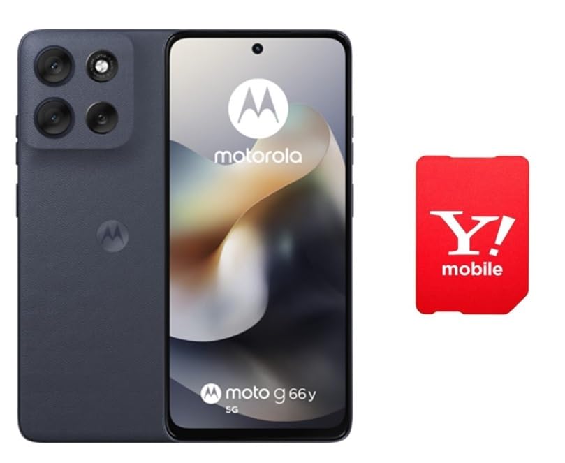 Amazon | 【本体一括購入】Y!mobile moto g66y 5G【新規申込