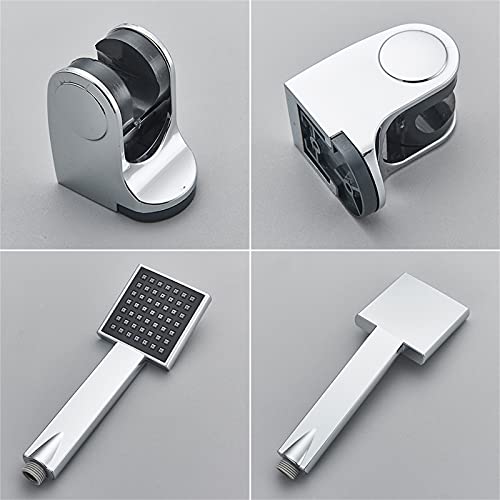Grifo de bañera de latón con acabado cromado brillante y caño giratorio elegante 7