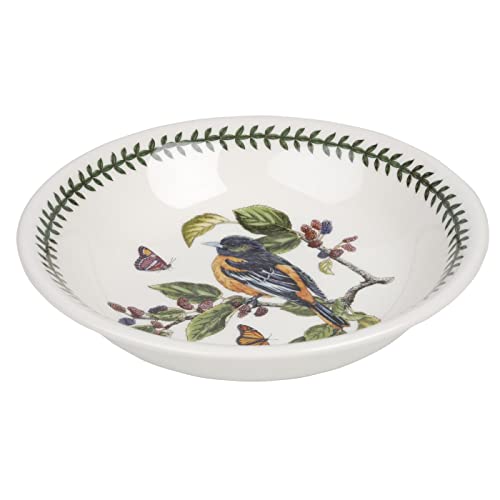 Portmeirion-Botanic-Garden-Birds-Pasta-Bowl-Set-of-6-Bowls-with-Assorted-Motifs-Made-of-Fine-Earthenware-Dishwasher-and-Microwave-Safe-Made-in-England
