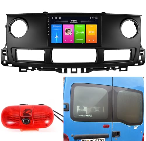 【Autoradio Android】: controllo touch screen a pieno funzionamento, veloce e reattivo, supporta la riproduzione di film 1080P e garantisce una migliore esperienza visiva. Include telecamera posteriore HD + microfono aggiuntivo (migliora la capacità delle persone di ascoltarti durante il telefono del veicolo).
