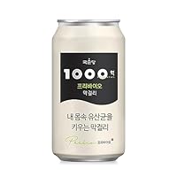 食卓応援隊 1000億プリバイオマッコリ 350ml 6本 オリジナル味 麹醇堂