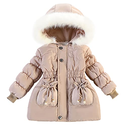 Doudoune fille épaisse anti-froid : la veste d'hiver enfant mignon et imperméable
