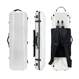 Se adapta a violines 4/4 de tamaño completo: esta funda rectangular para violín está diseñada para adaptarse a violines que van desde 4/4 de tamaño completo.