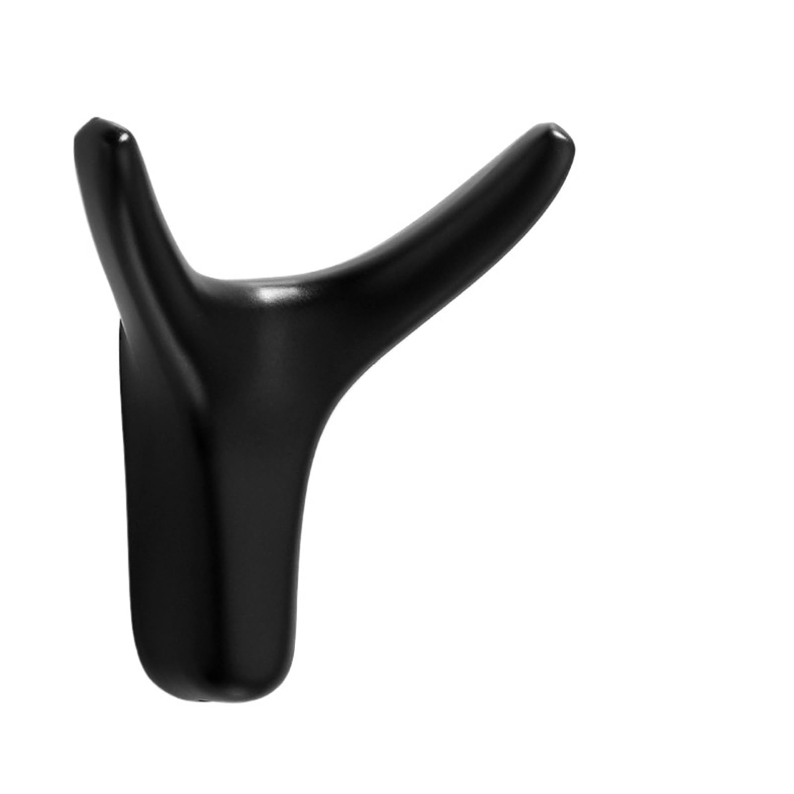 Ygleeuli Black Coat Hooks Wall Hanging Clothes Door Coat Hanger Hook Kitchen Cabinet Storage