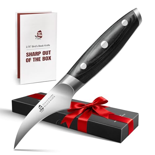 TUO Black Hawk Bird's Beak Knife