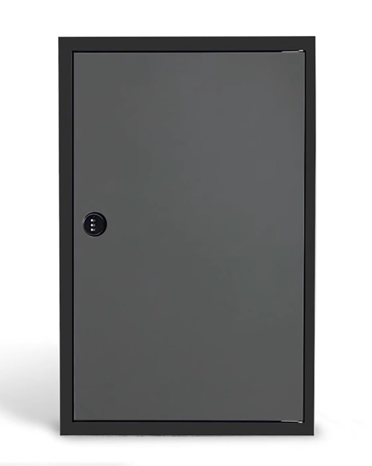 Trappe de visite alu noire 300x300 pour gaine technique et rénovation de douche