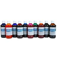 Handy Art Washable Liquid Watercolors, 8oz, 10-Color Basic Kit, Model Number: 882-275