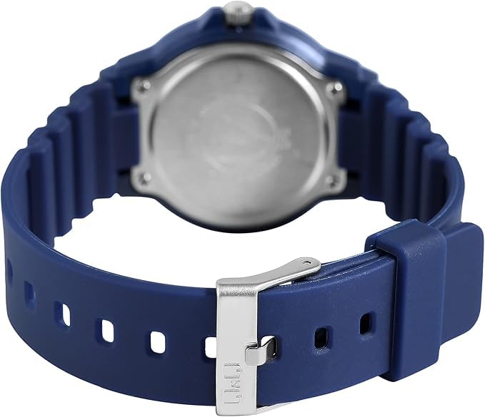 Image of Q&Q Womens Fibre Analog Full Blue 100 Meters Wr