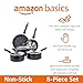 AmazonBasics 8-Piece Non-Stick Cookware Set